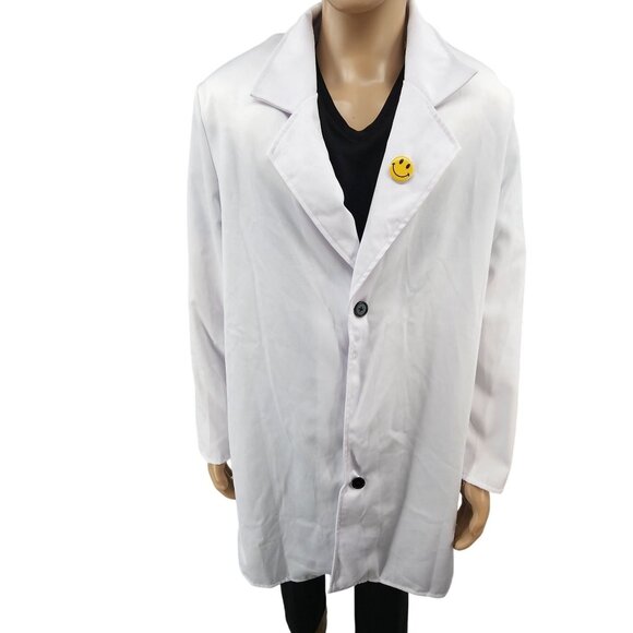 Despicable Me Minions Dr Nefario White Lab Coat, Men's Large - Picture 10 of 10